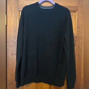 Croft & Barrow Men's Black Crewneck Sweater